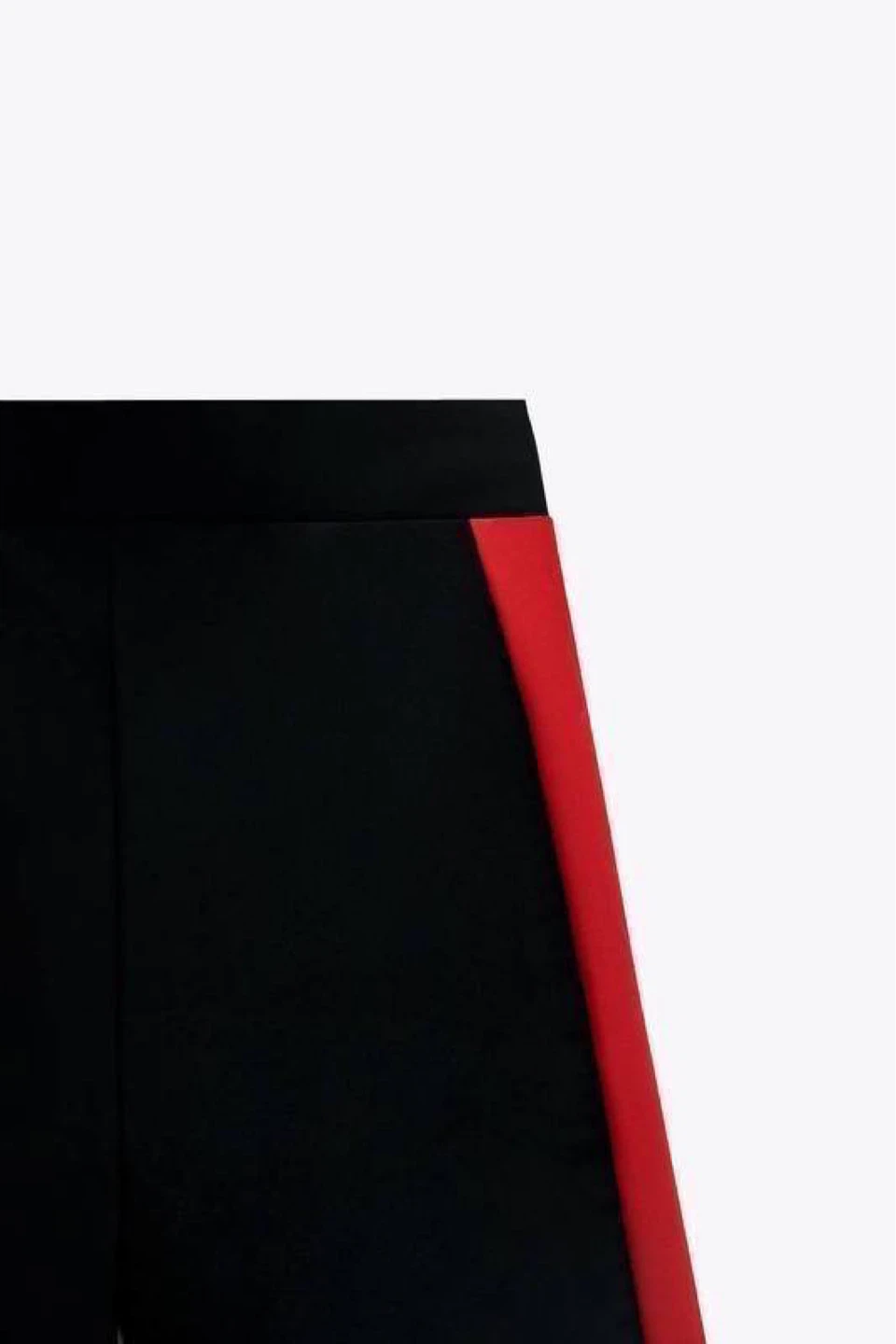 ZARA Biker Shorts with Red Panels – Size M - photo 4