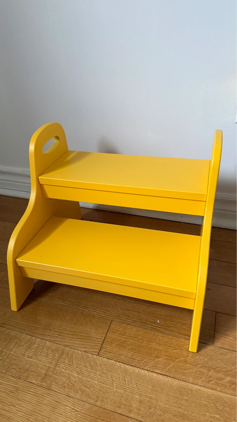 Kids Yellow Step Stool