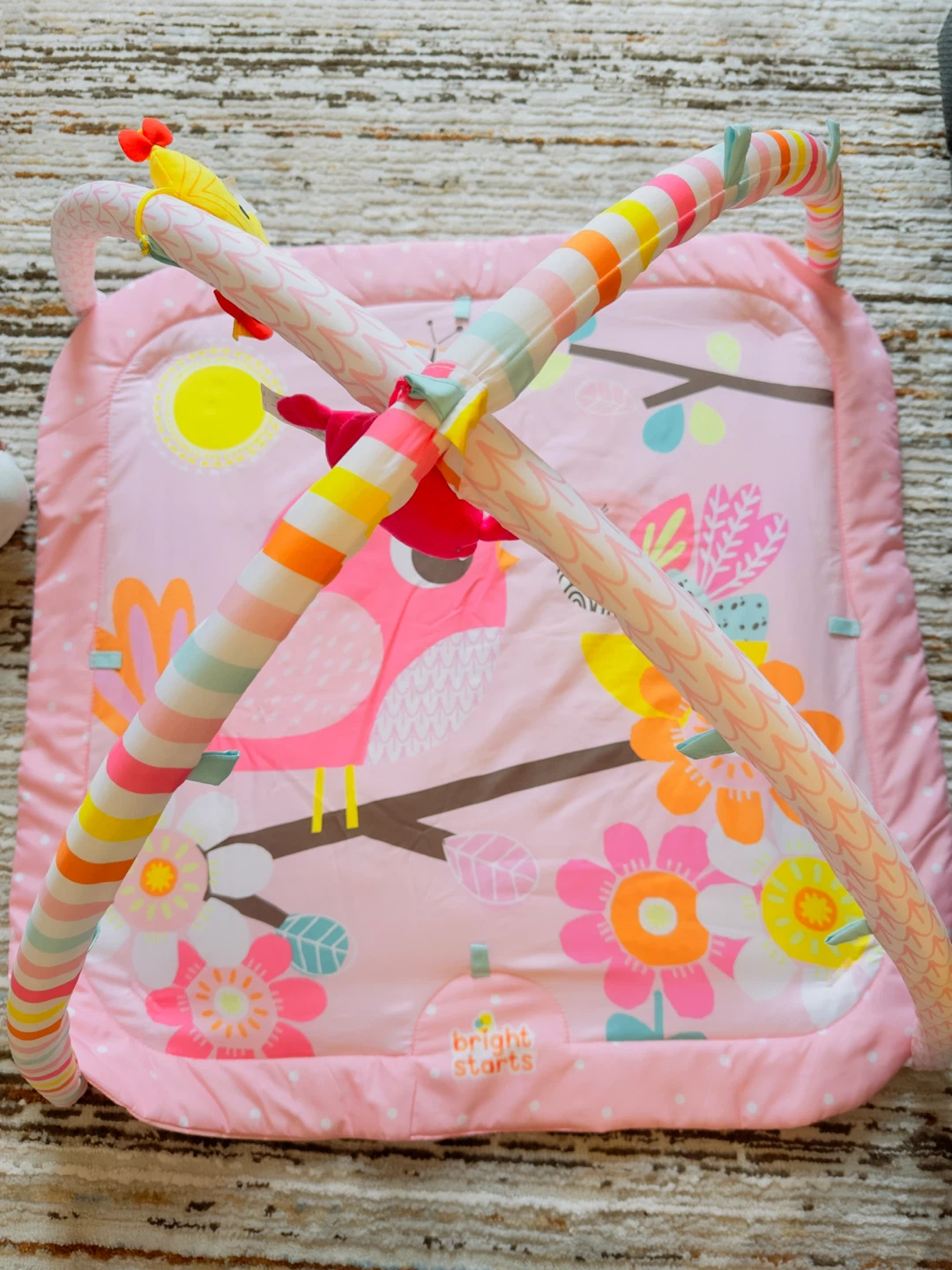 Bright Starts Play Mat with Activity Arch - photo 2