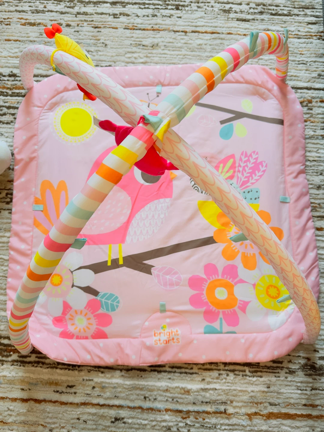 Bright Starts Play Mat with Activity Arch