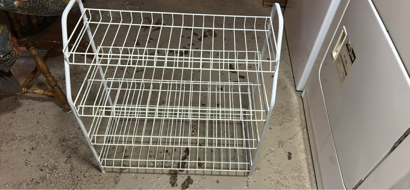 Shoe rack.