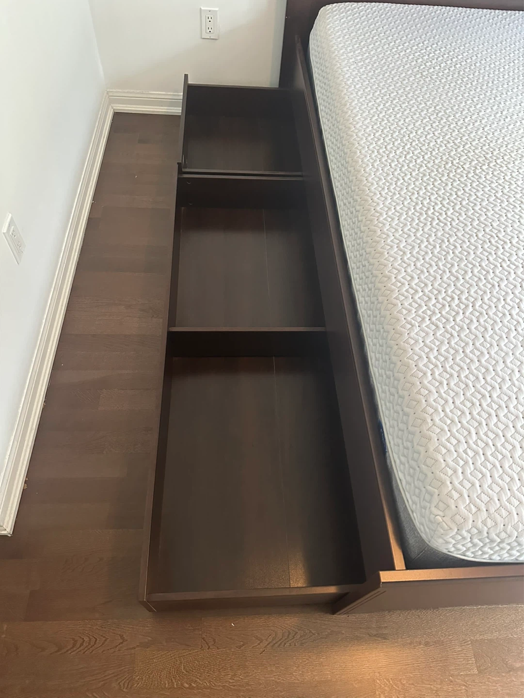 Free IKEA Queen Storage Bed Frame + Endy Mattress - photo 3