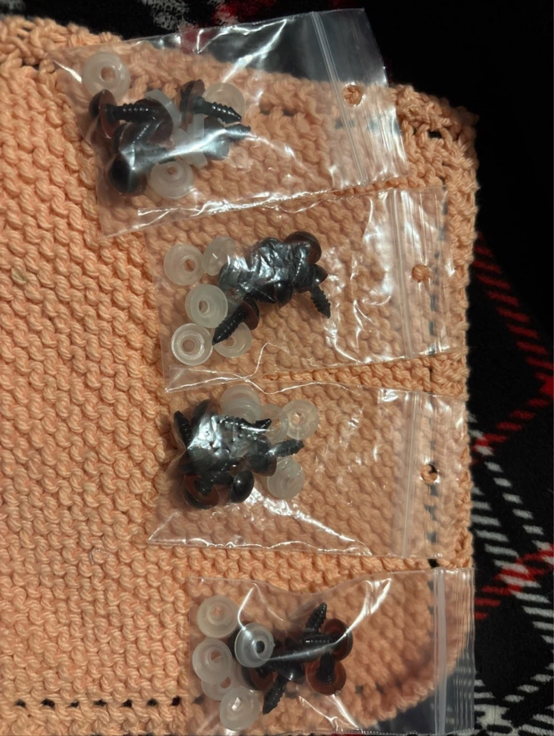 Brand New! Craft eyes safety with plastic washers - photo 3