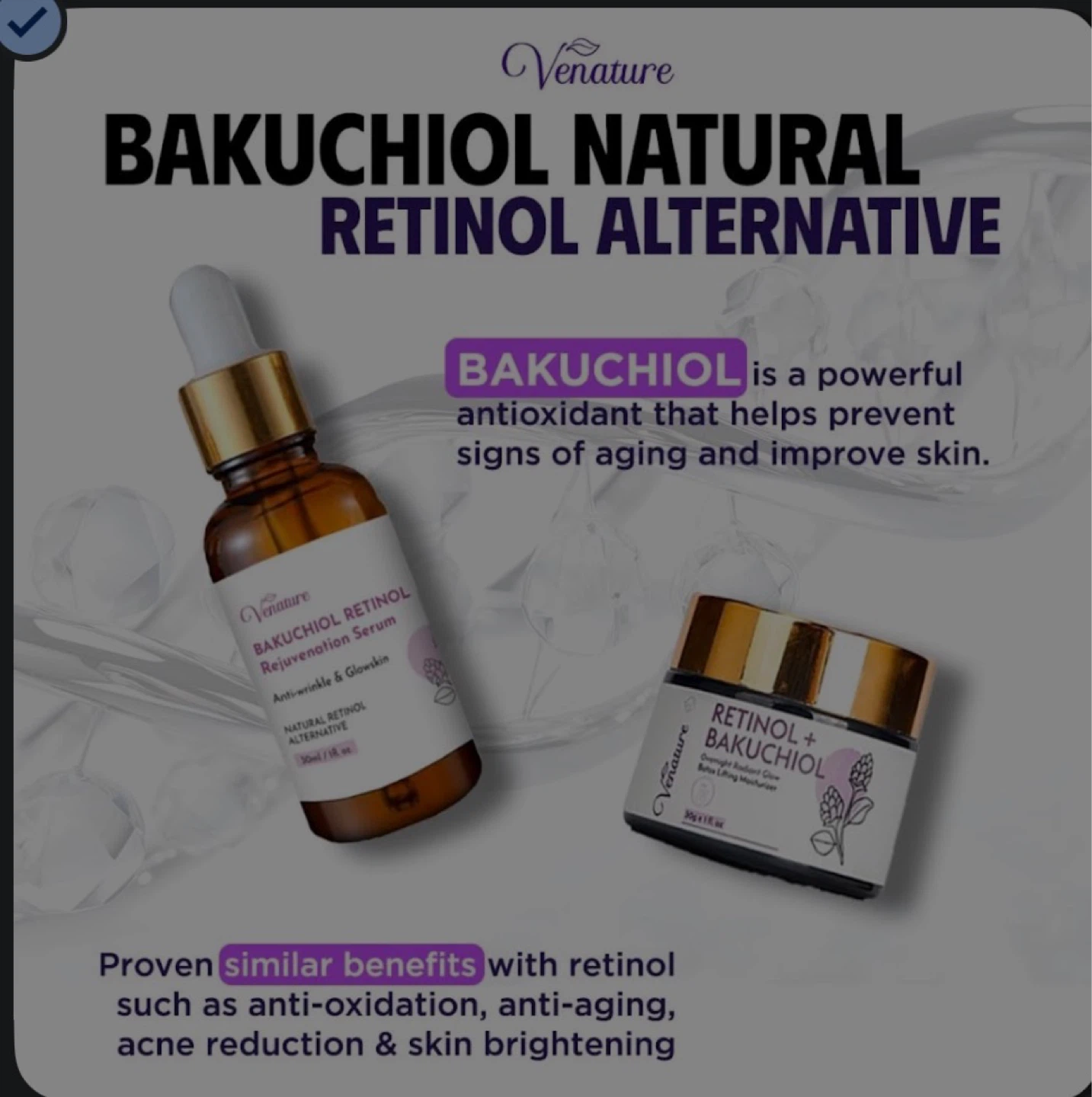 Venature Rejuvenation Serum & Moisturizer
