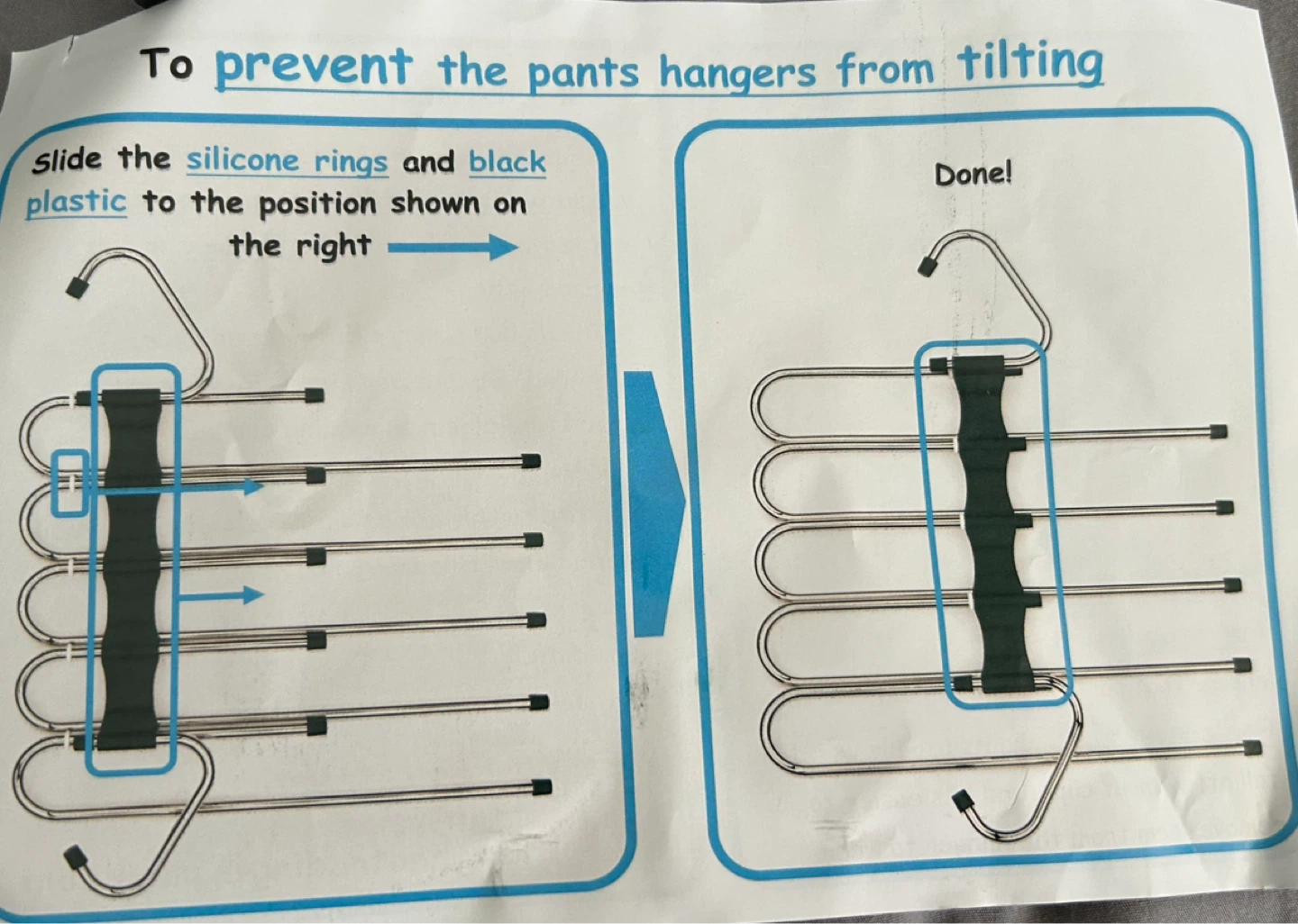 Set of 2 Space Saving Pants Hangers - photo 2