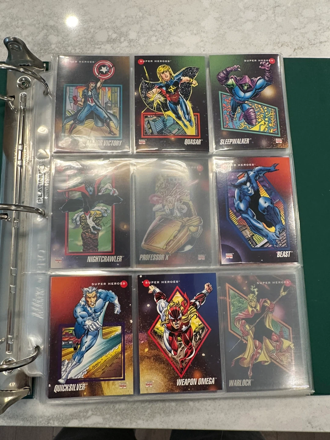 1992 Marvel Universe Series 3 Trading Card Set