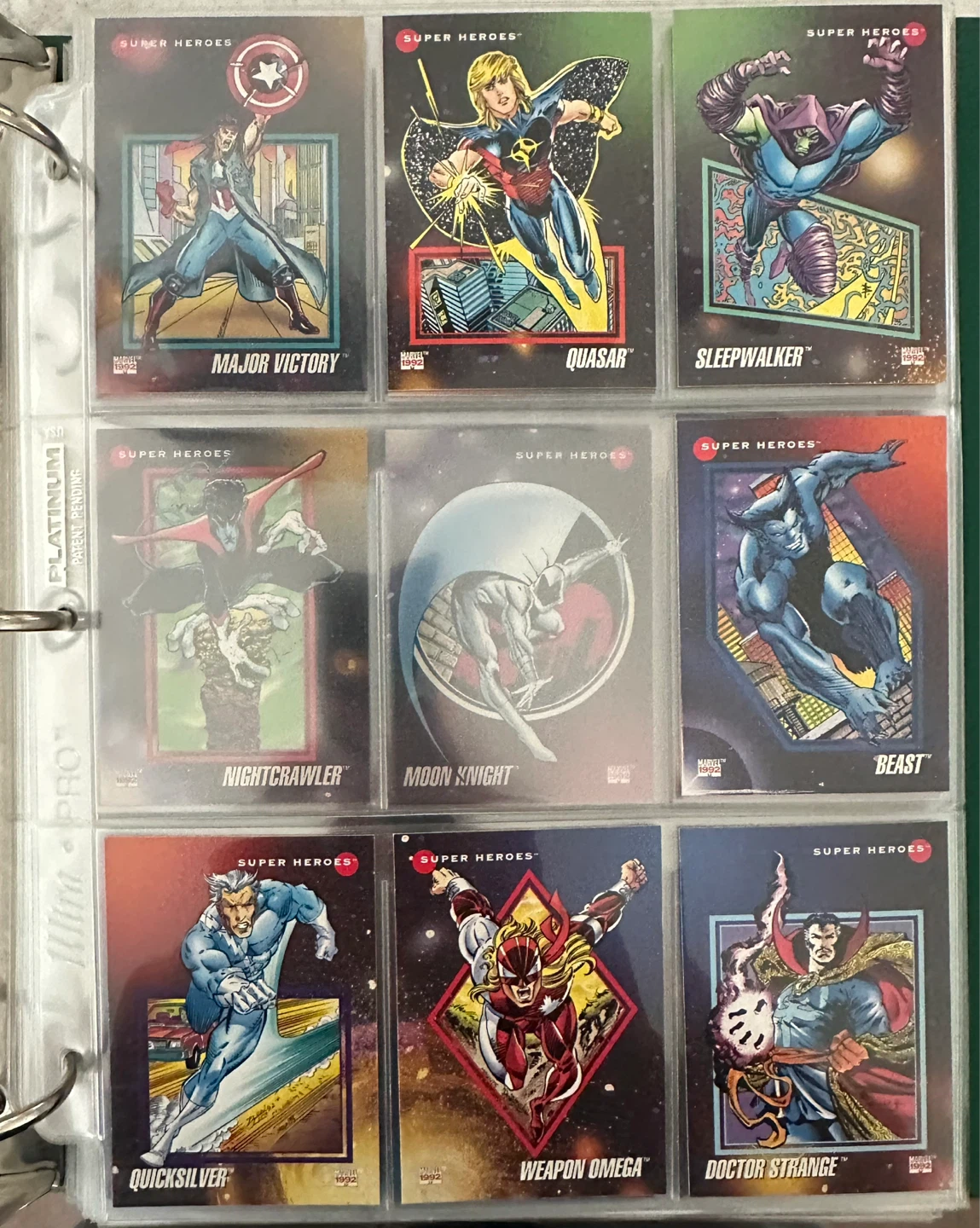 1992 Marvel Universe Series 3 Trading Card Set - photo 3