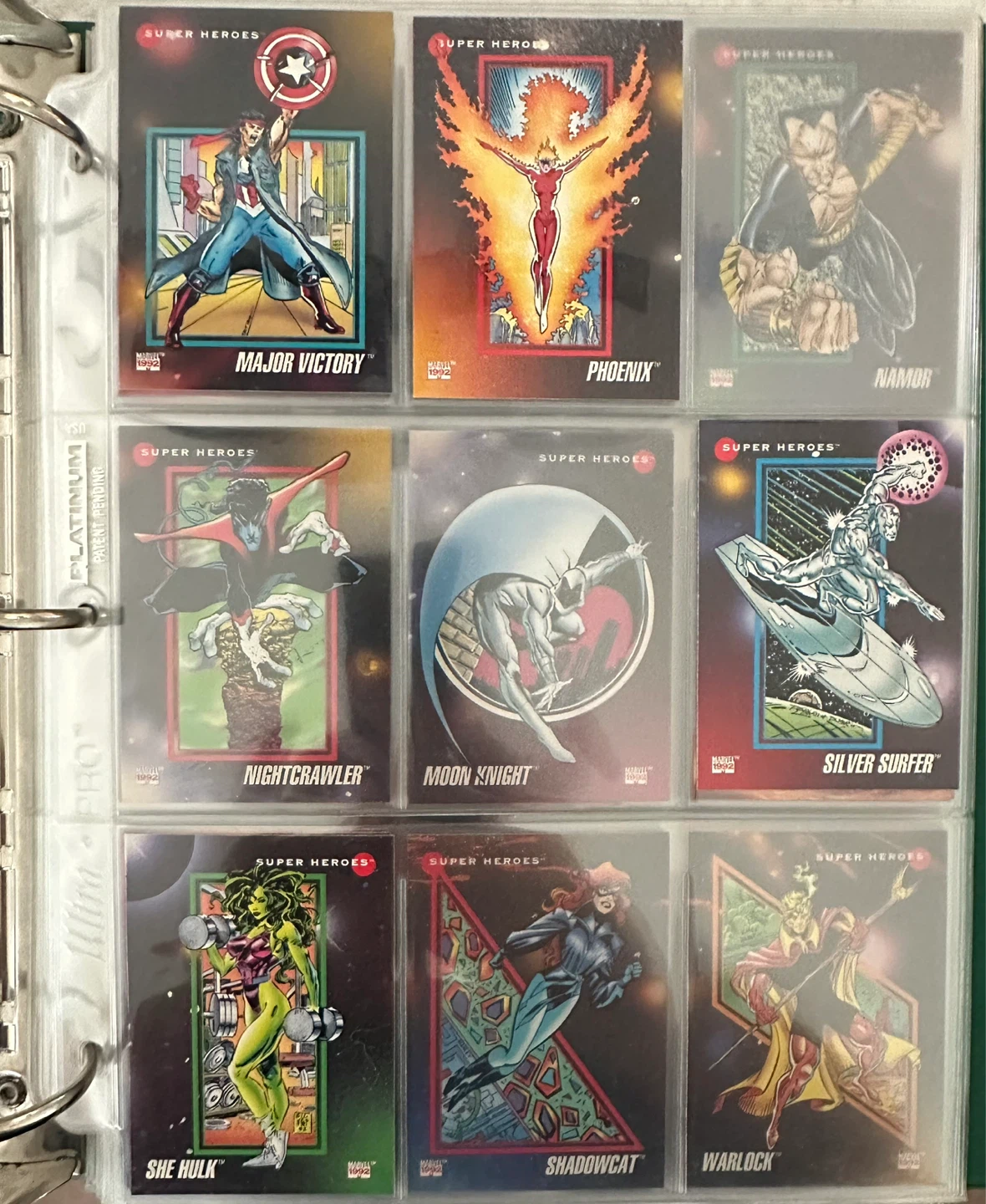 1992 Marvel Universe Series 3 Trading Card Set - photo 4