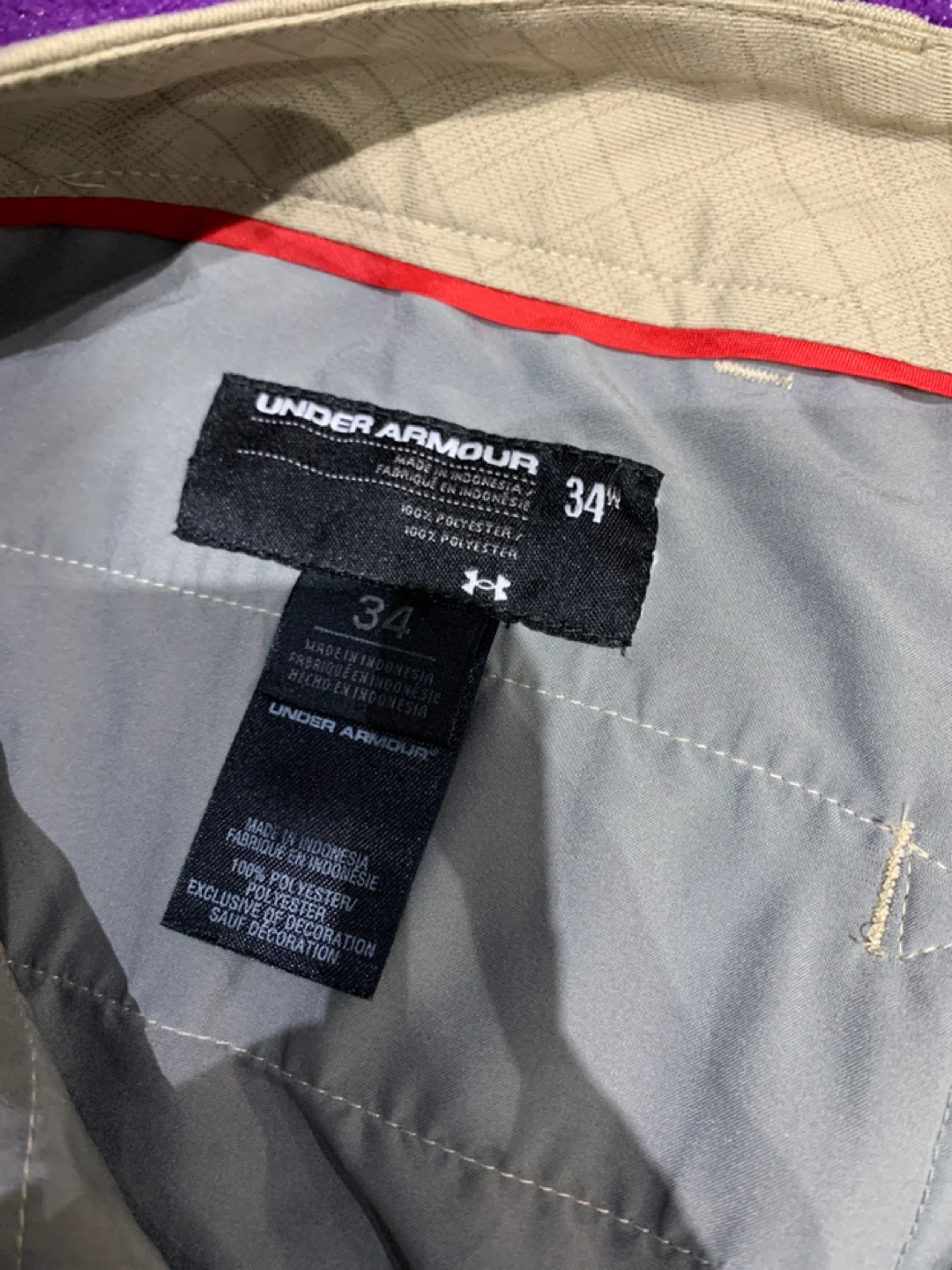 Under Armour Men's Golf Shorts Size 34 - photo 5
