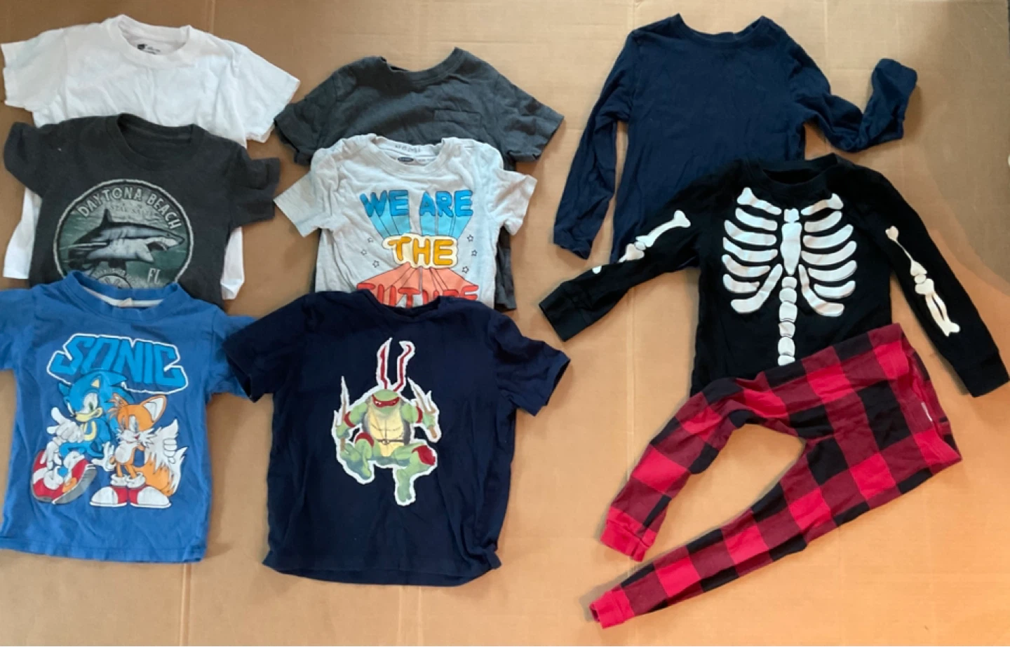 Boys shirts and pants Clothes Lot size 5