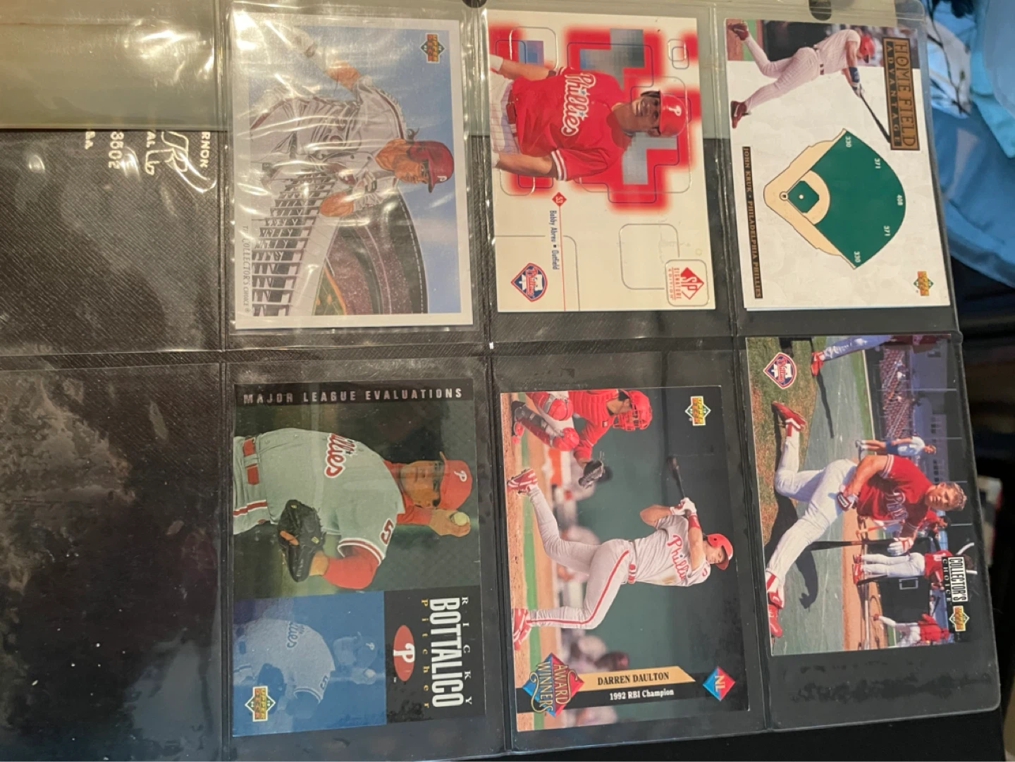 Collection of Philadelphia Phillies Baseball Cards