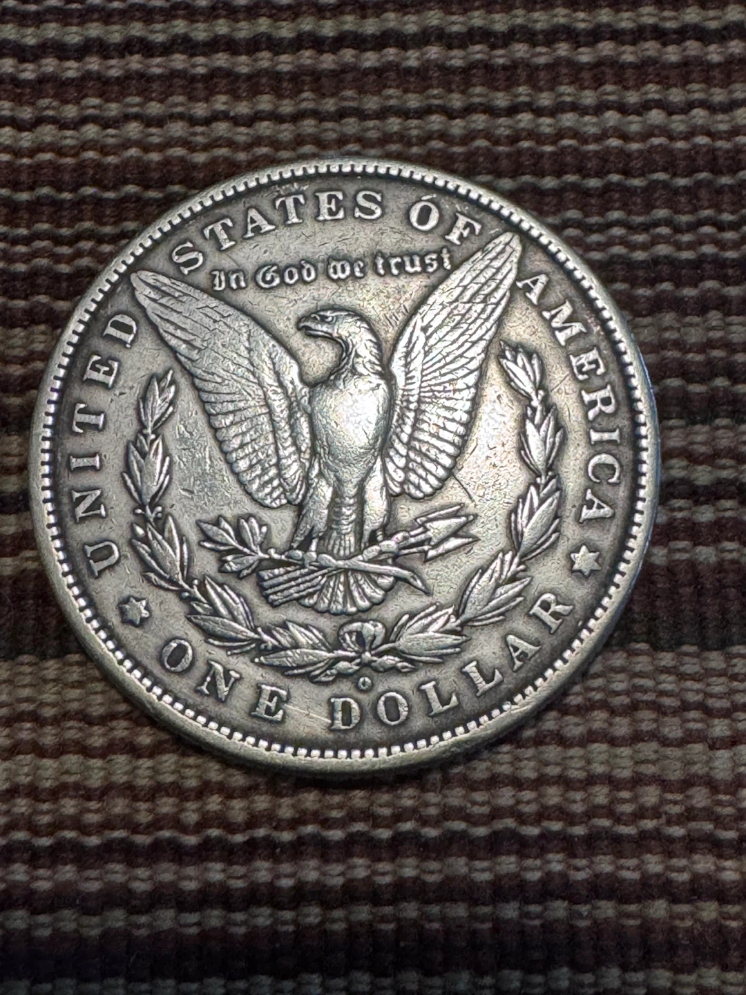 1880 Morgan Silver Dollar Coin - photo 2
