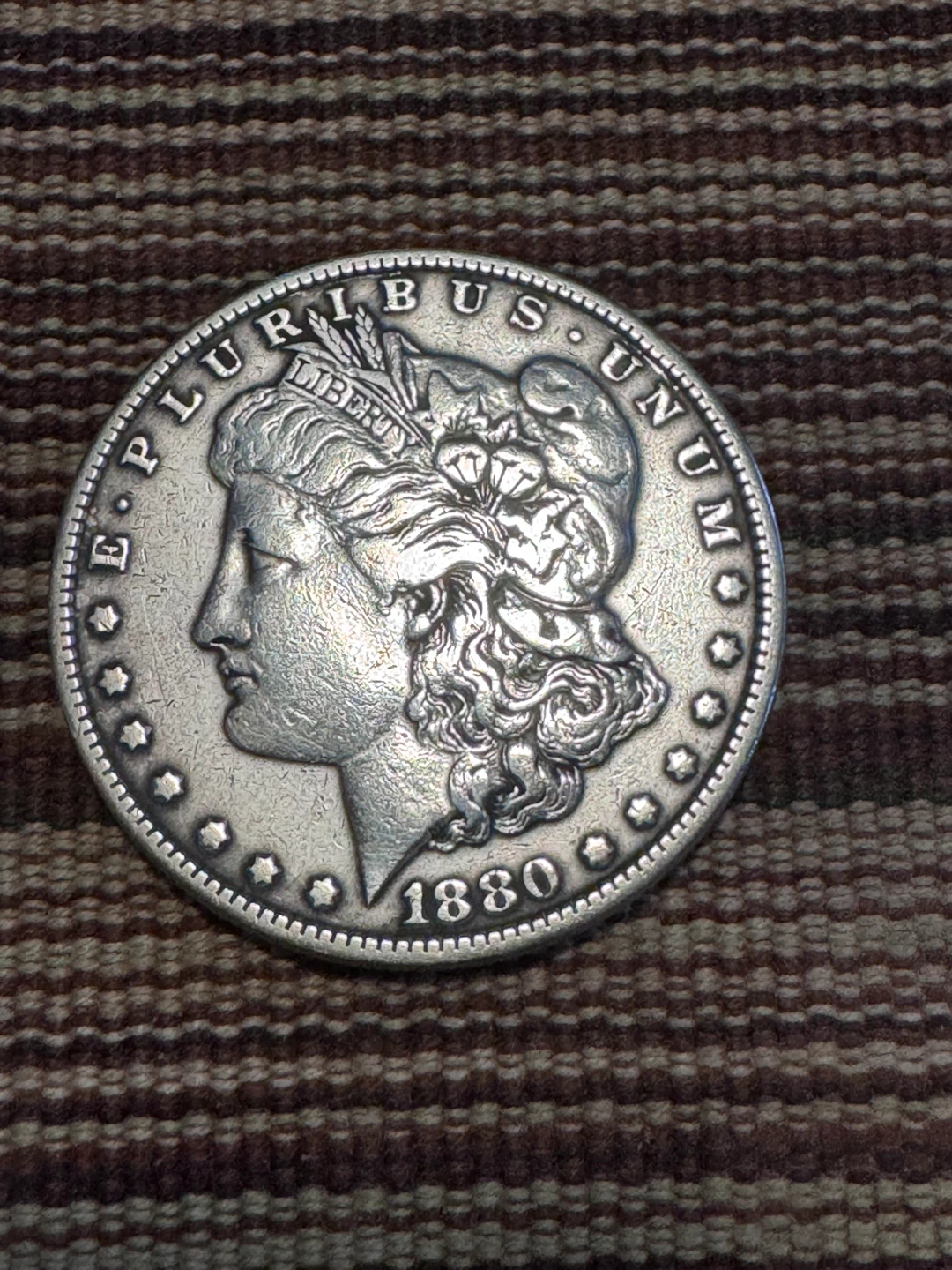 1880 Morgan Silver Dollar Coin