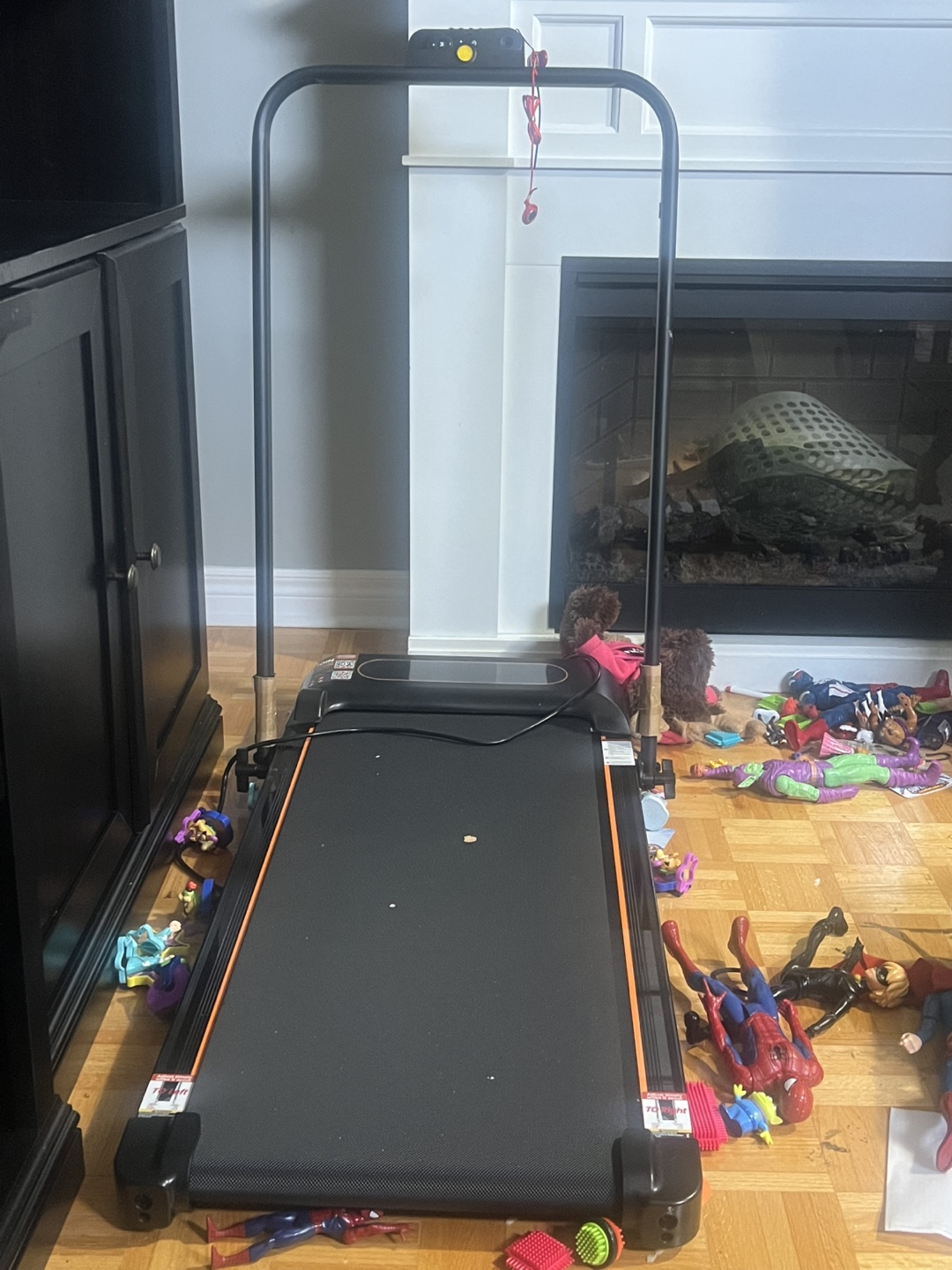Trisomy Walking Pad Treadmill Jet Black
