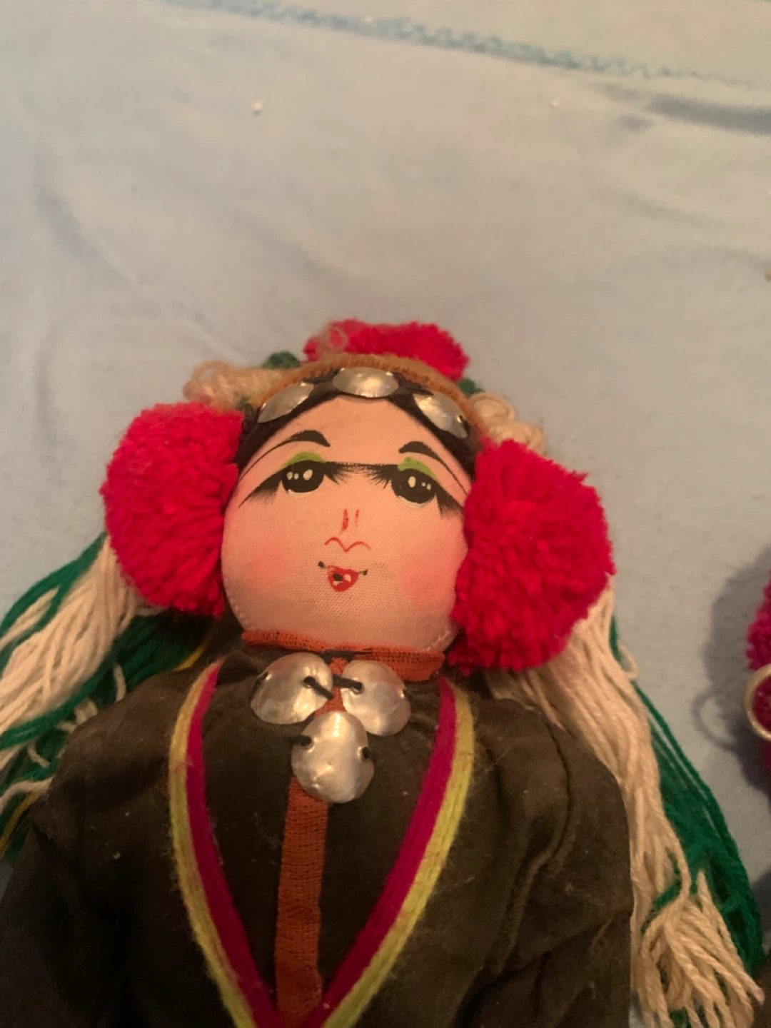 Set of 3 Folk Art Dolls - photo 3