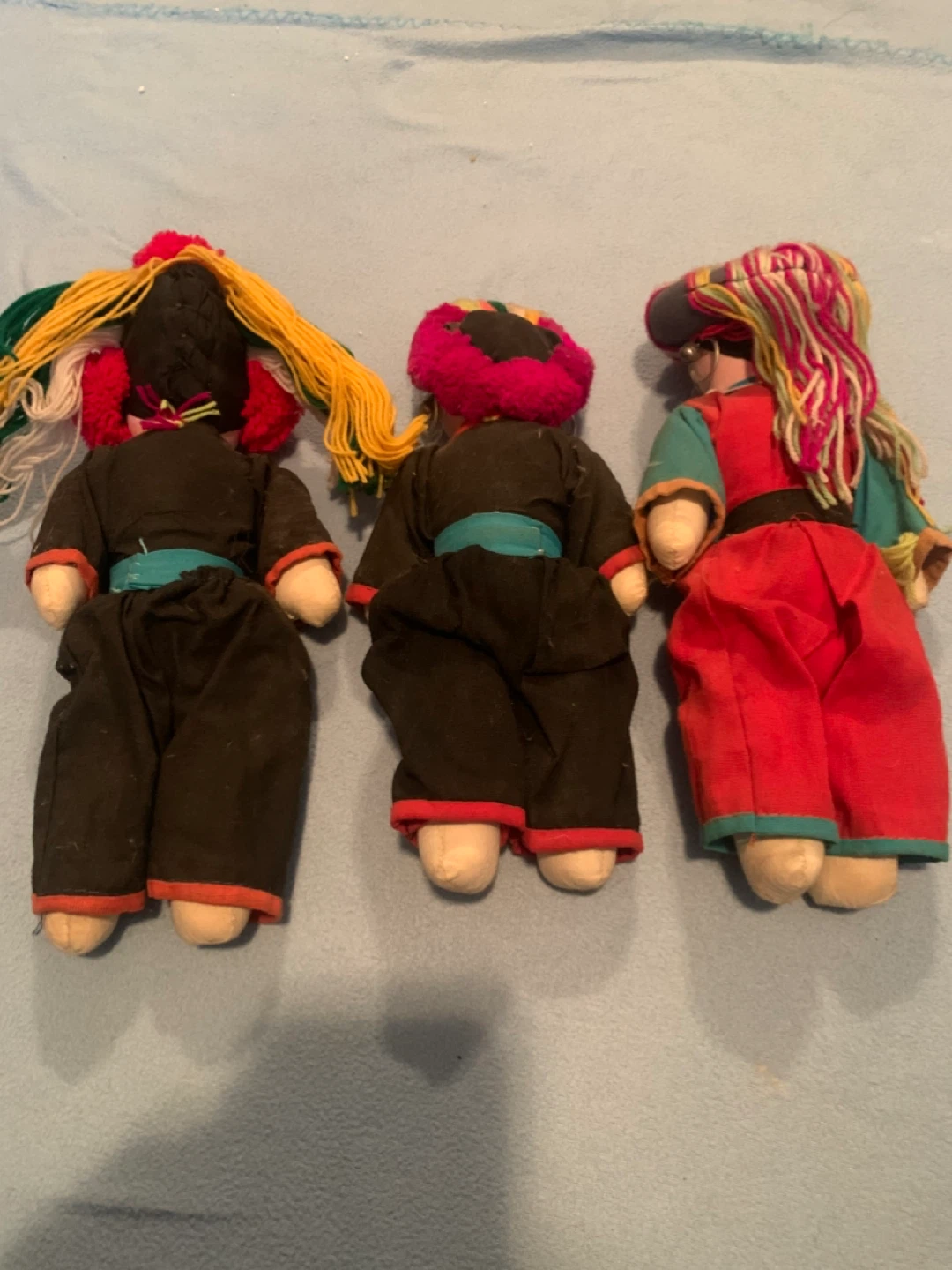 Set of 3 Folk Art Dolls - photo 4