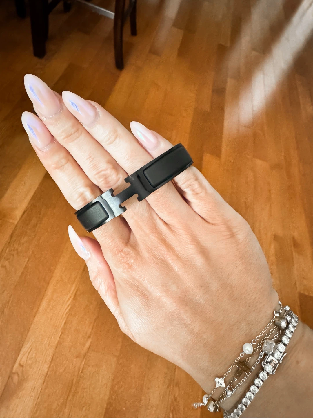 Black Men’s Clic HH Bracelet