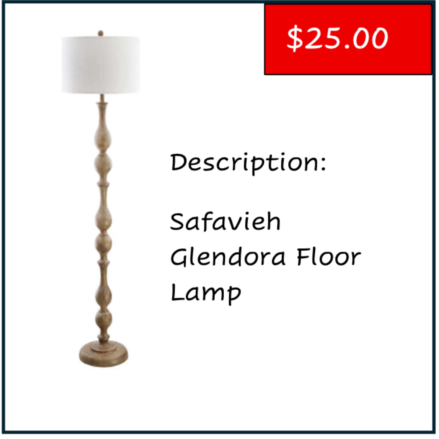 Safavieh Glendora Floor Lamp
