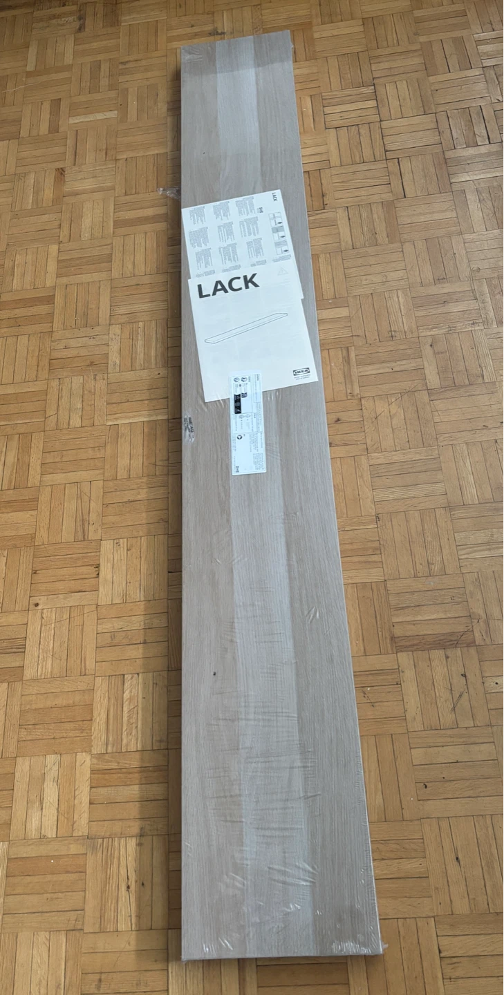 IKEA LACK Shelf 6 1/4 feet long