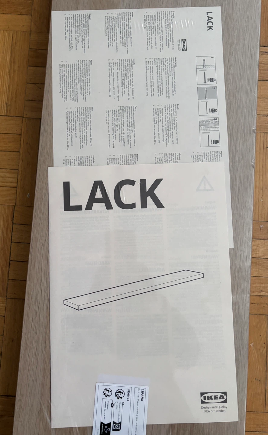 IKEA LACK Shelf 6 1/4 feet long - photo 2