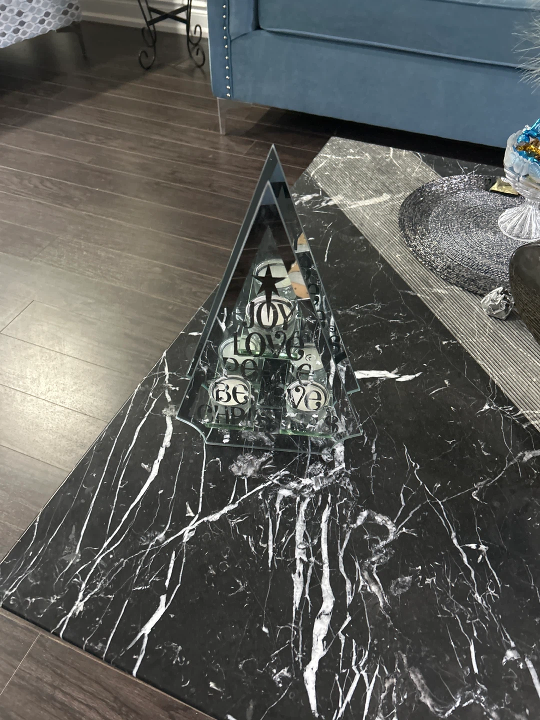 Stuff Wishes Glass Tealight Holder - photo 5
