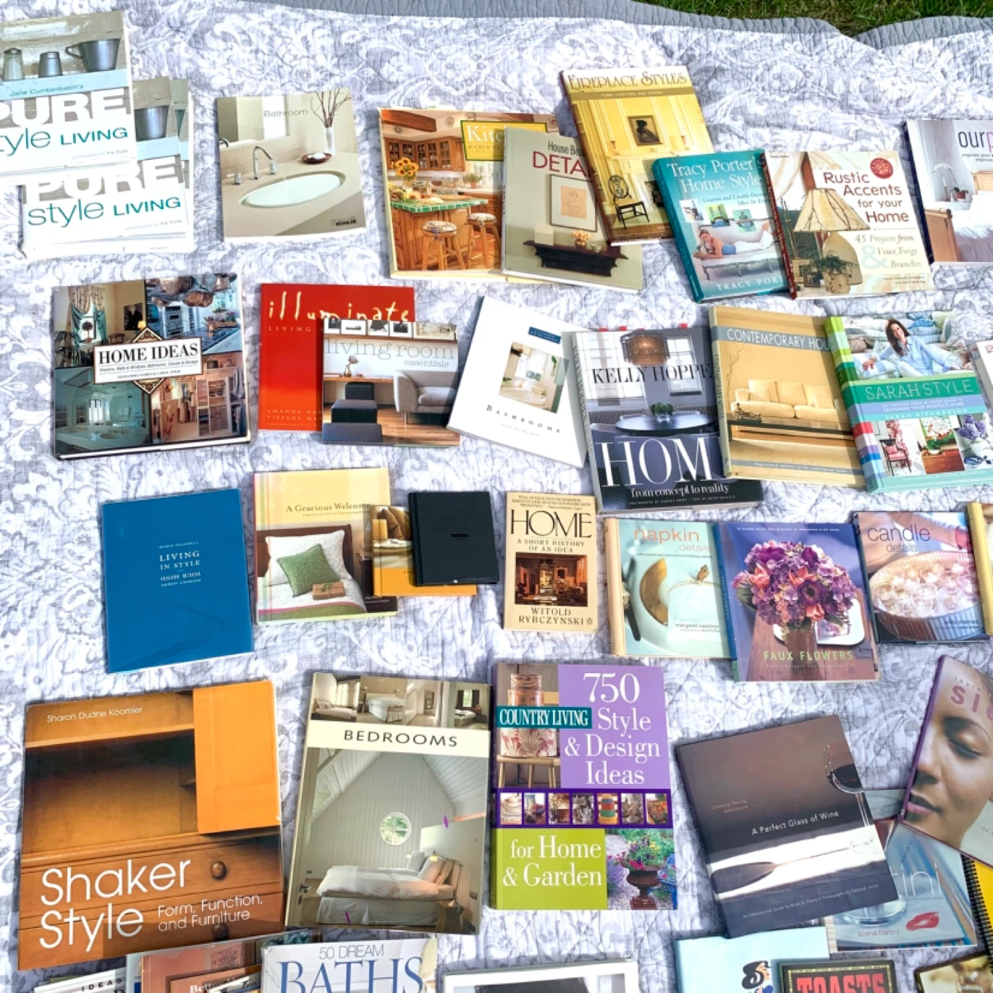 Home Decor Books Interior Design Books Hardcover Magazine Lot - photo 3