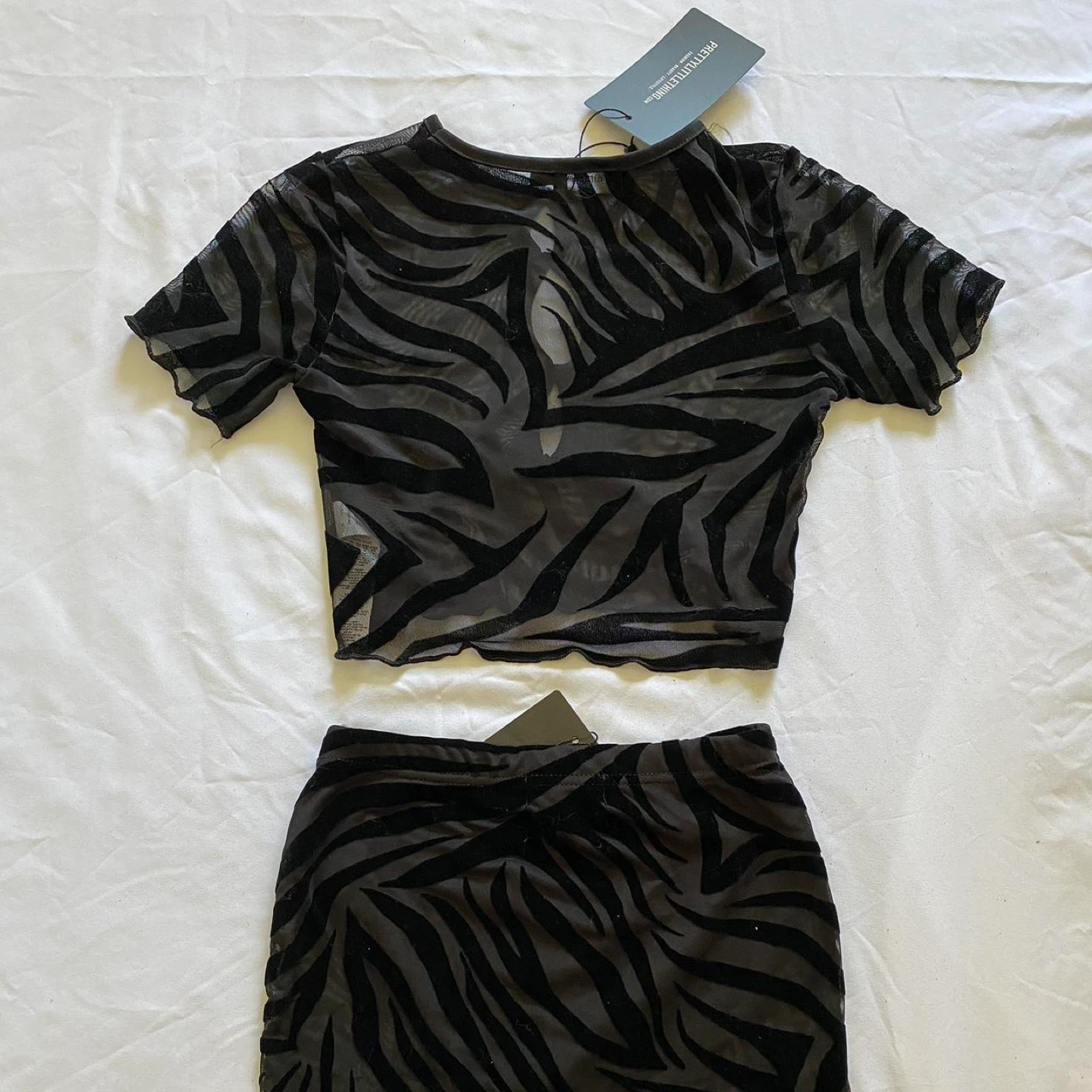 PLT Black Zebra Micro Mini Set - Size 6 - photo 4