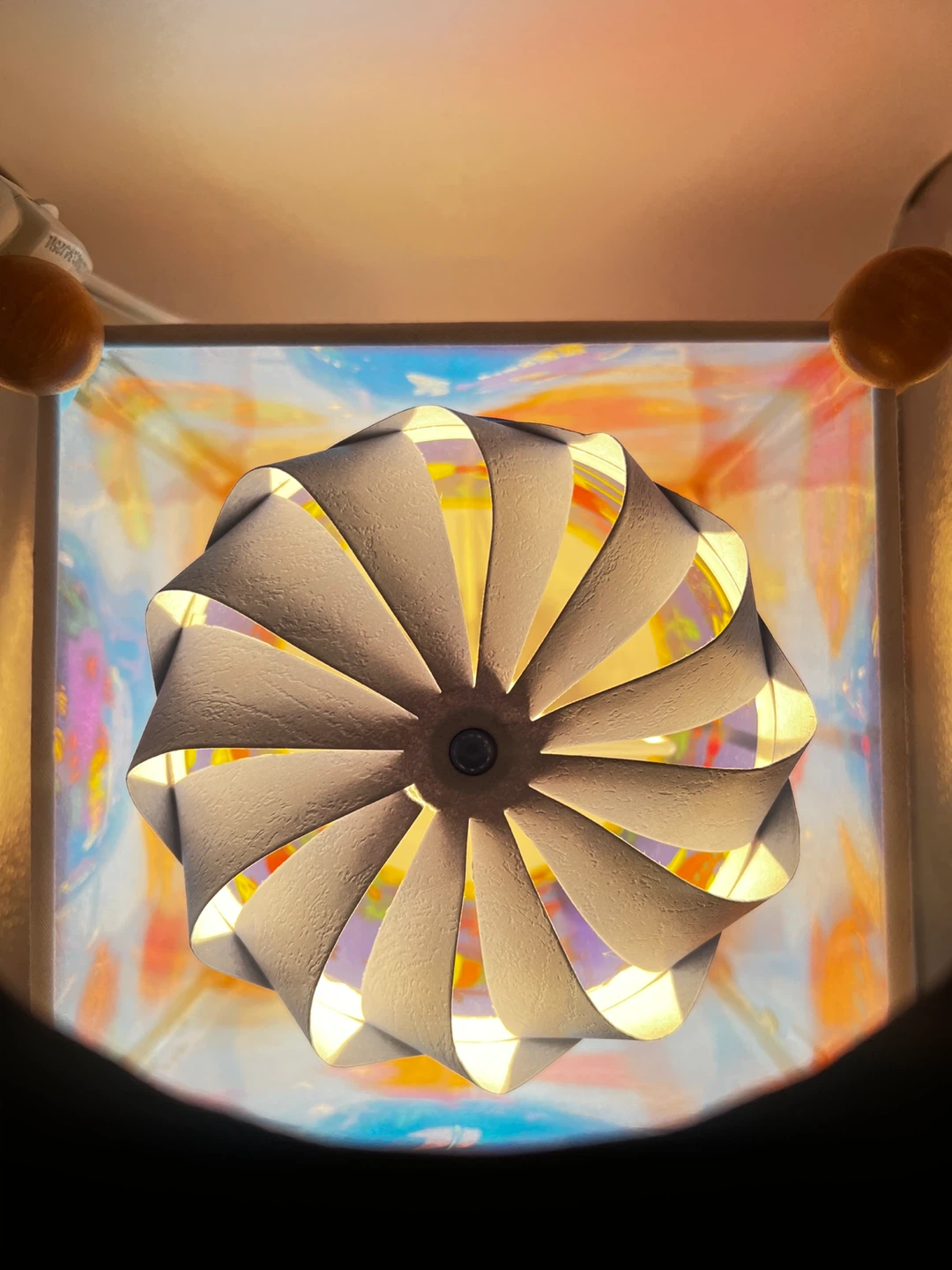Vintage Westinghouse carousel motion lamp - photo 3