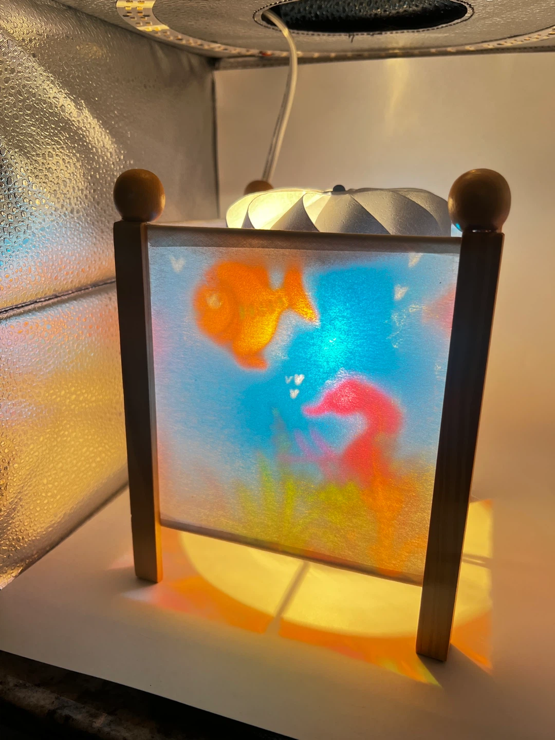 Vintage Westinghouse carousel motion lamp - photo 2
