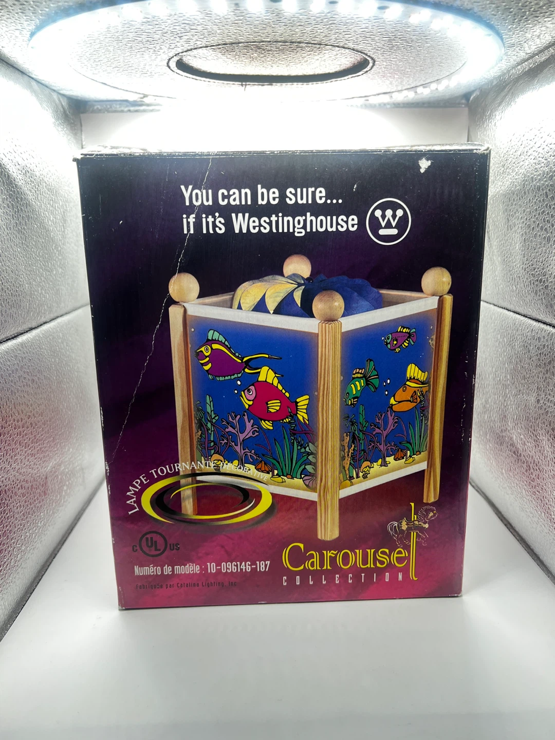 Vintage Westinghouse carousel motion lamp
