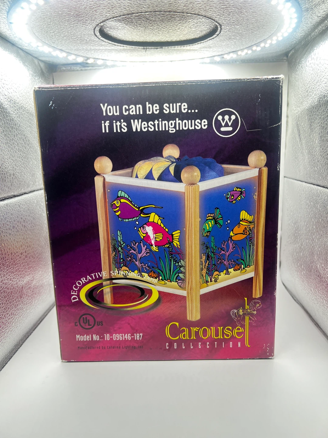 Vintage Westinghouse carousel motion lamp - photo 5