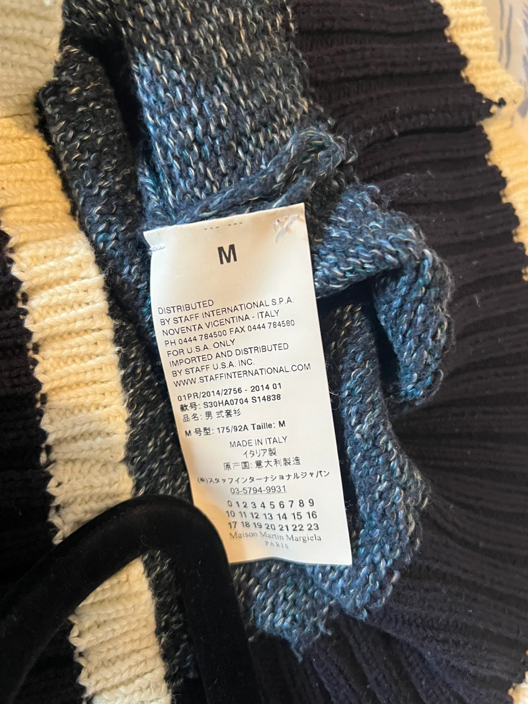 Maison Martin Margiela Line 14 Marled Knit Sweater - photo 4