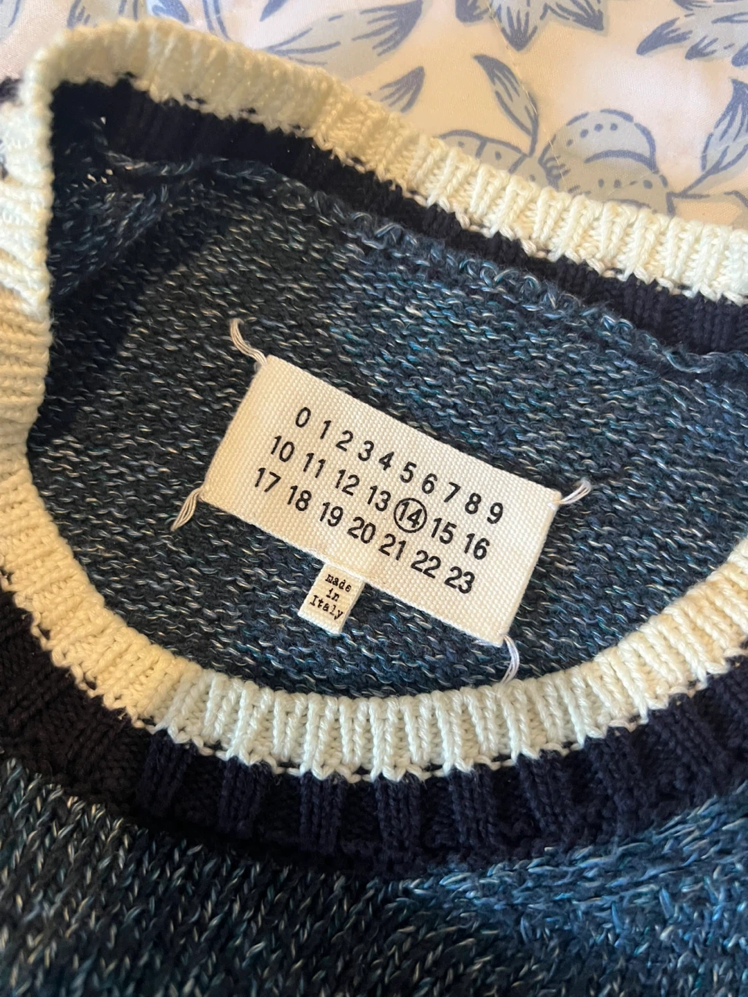 Maison Martin Margiela Line 14 Marled Knit Sweater - photo 3