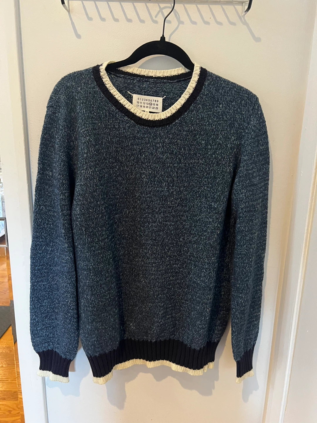 Maison Martin Margiela Line 14 Marled Knit Sweater