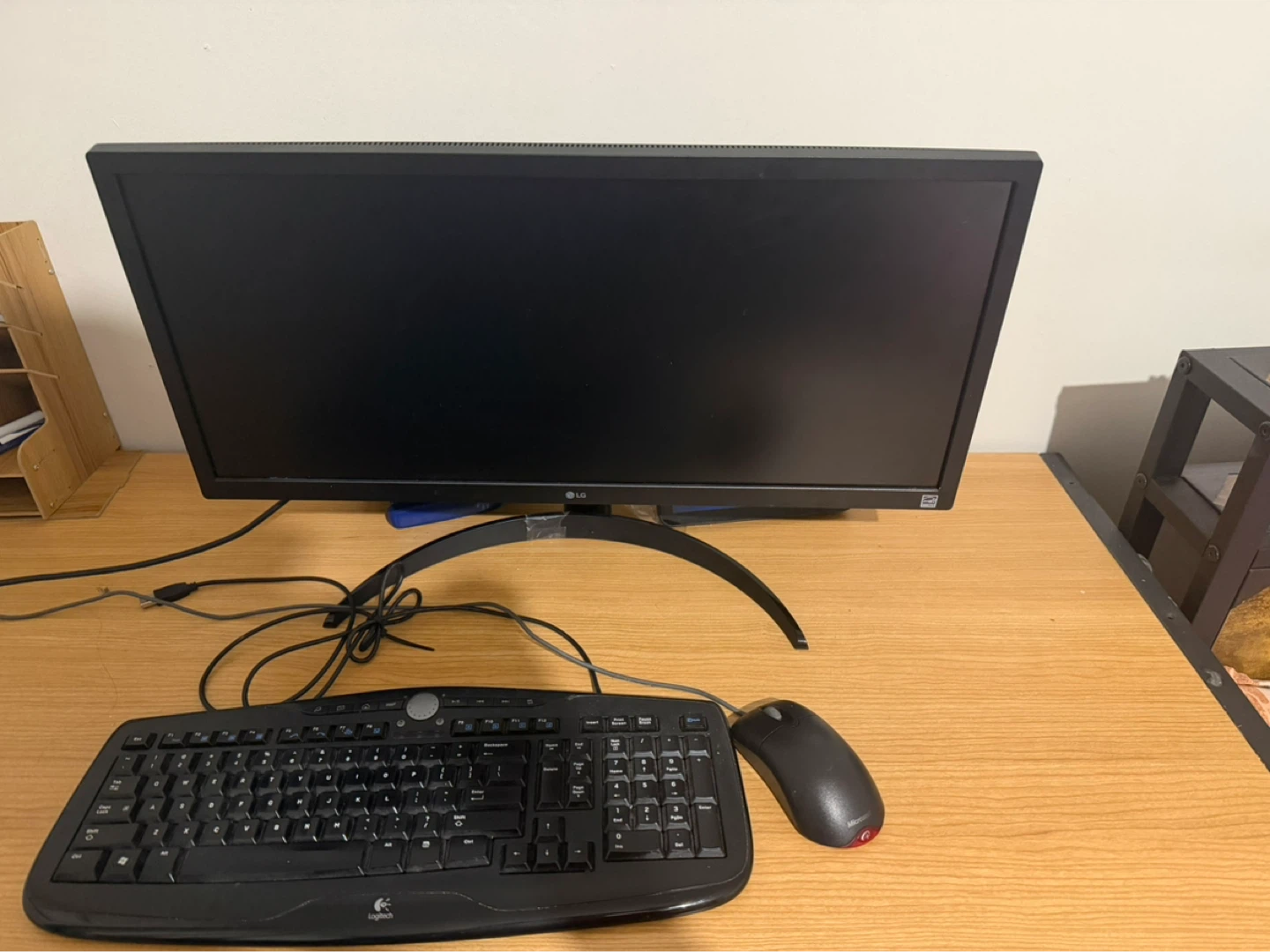 LG 26" Monitor with Keyboard and Mouse