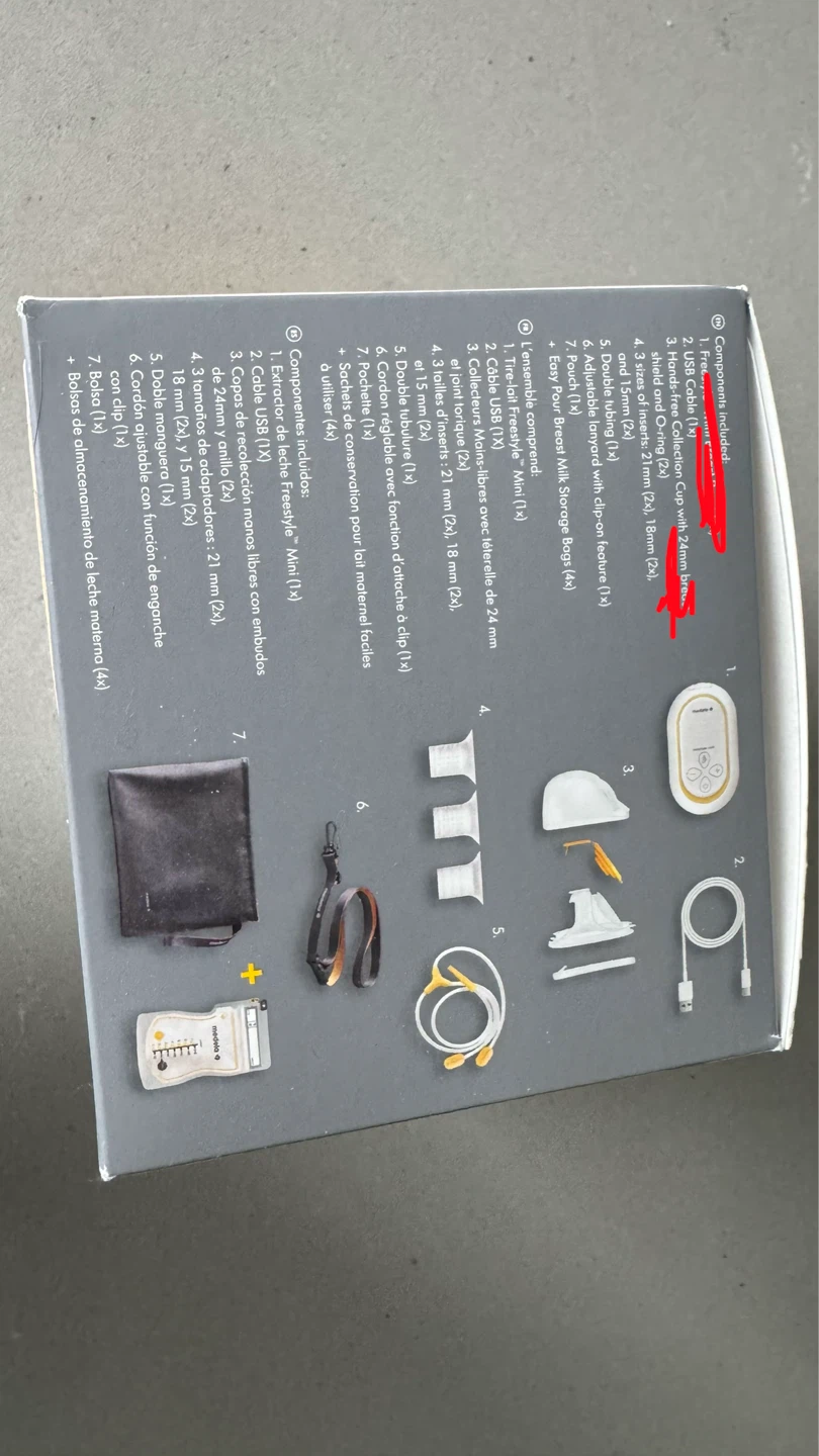 Medela Freestyle Mini Hands-free Double Electric Breast Pump - photo 2