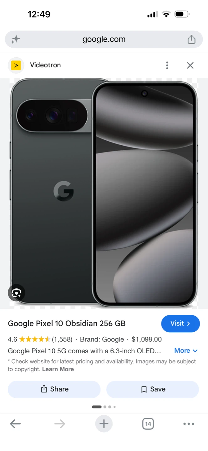Google Pixel 10 pro