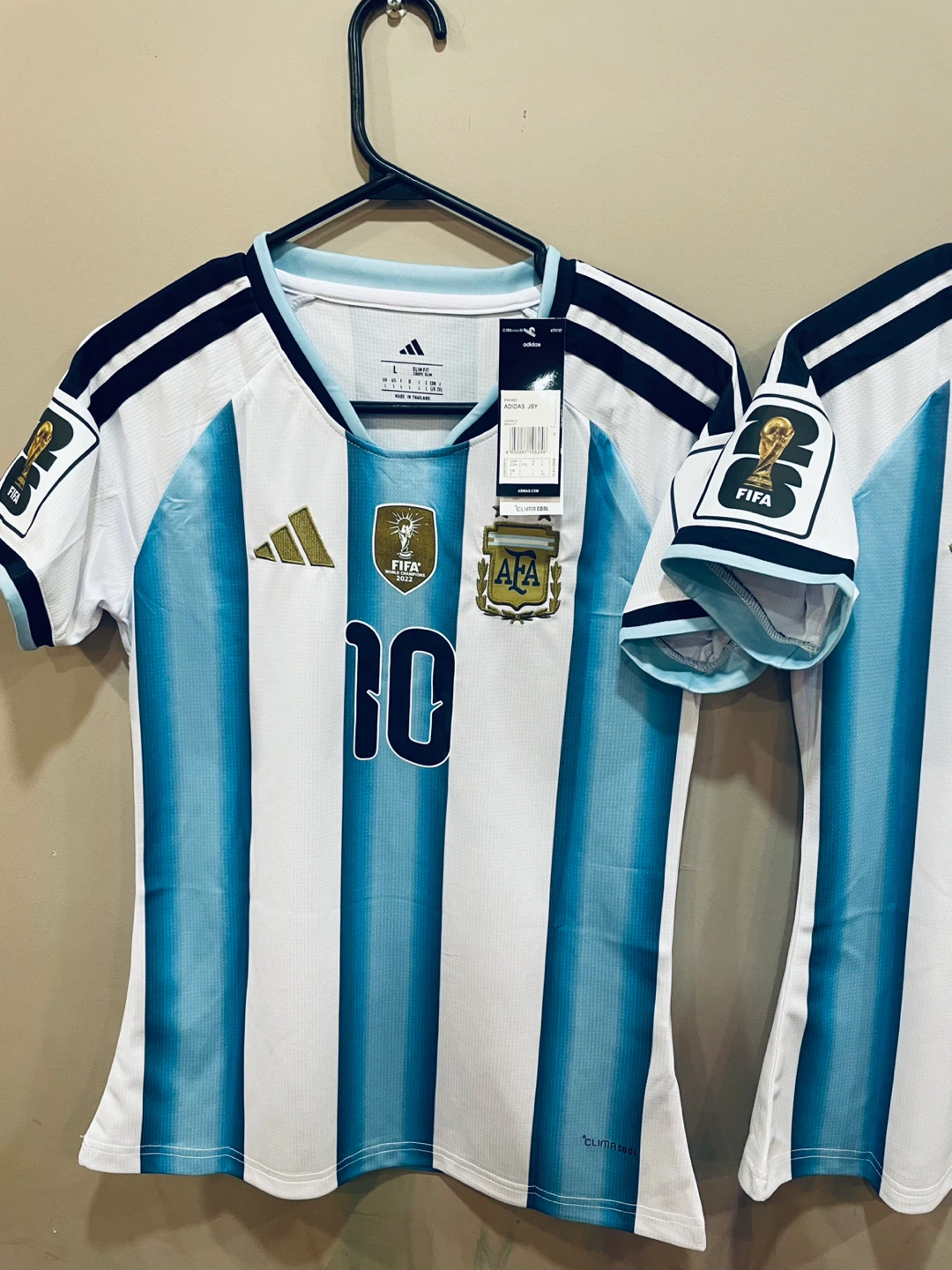 Argentina Messi #10 Soccer Jersey - Size M - photo 4