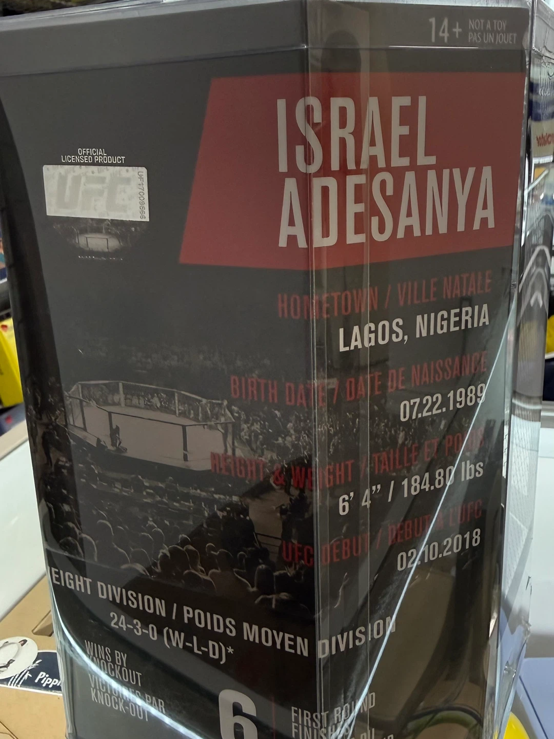McFarlane UFC Platinum Edition Israel Adesanya Figure - photo 2