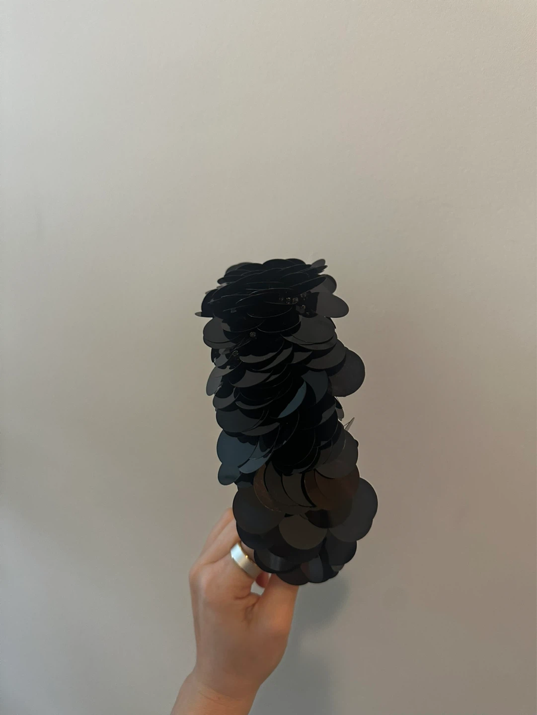 Prada Payette Sequin Headband - Black - photo 4