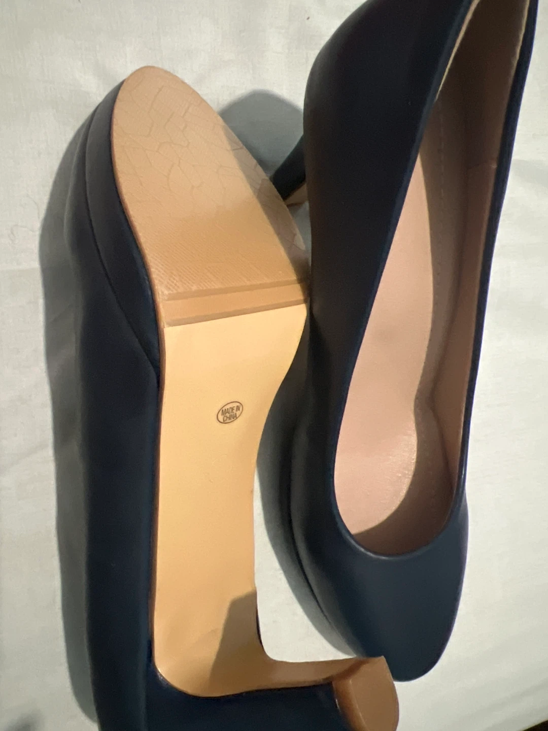 Navy Blue Women's Heels size 40 - photo 5