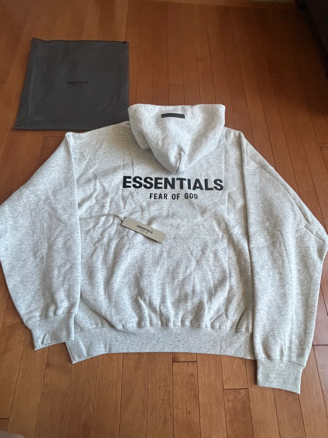 Essentials Light Oatmeal Hoodie - photo 2