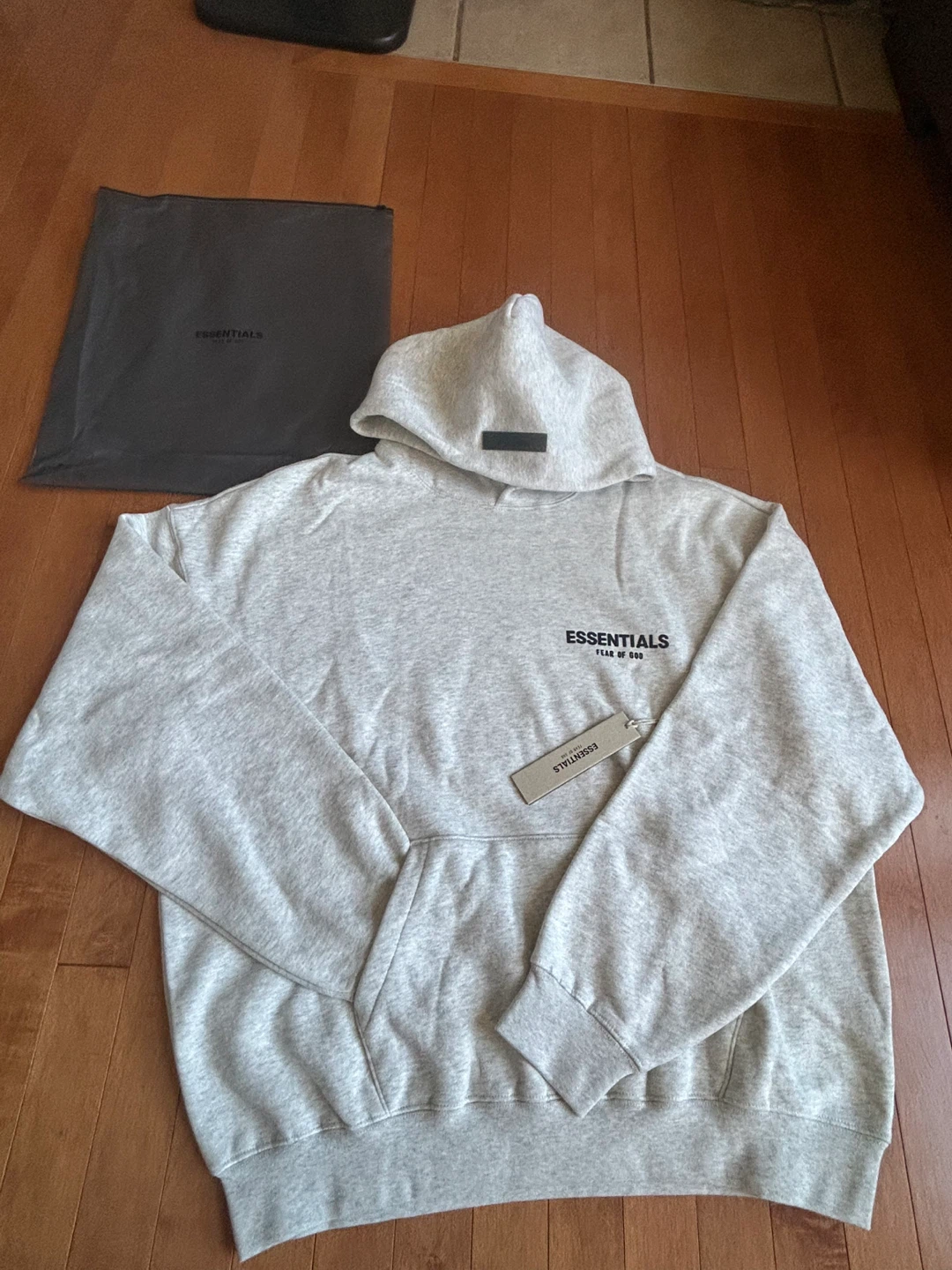 Essentials Light Oatmeal Hoodie