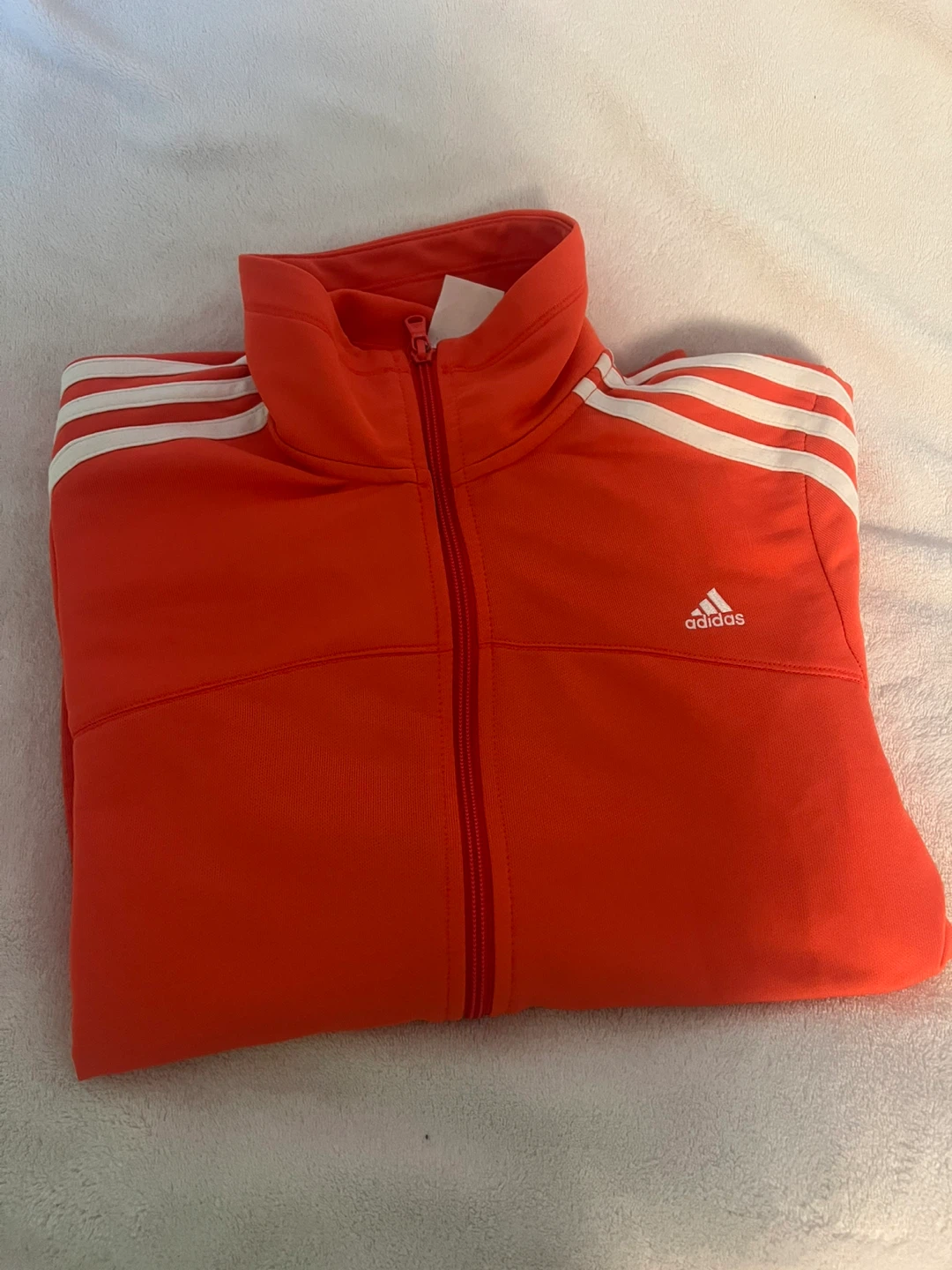 Adidas Track Jacket Orange - Size M