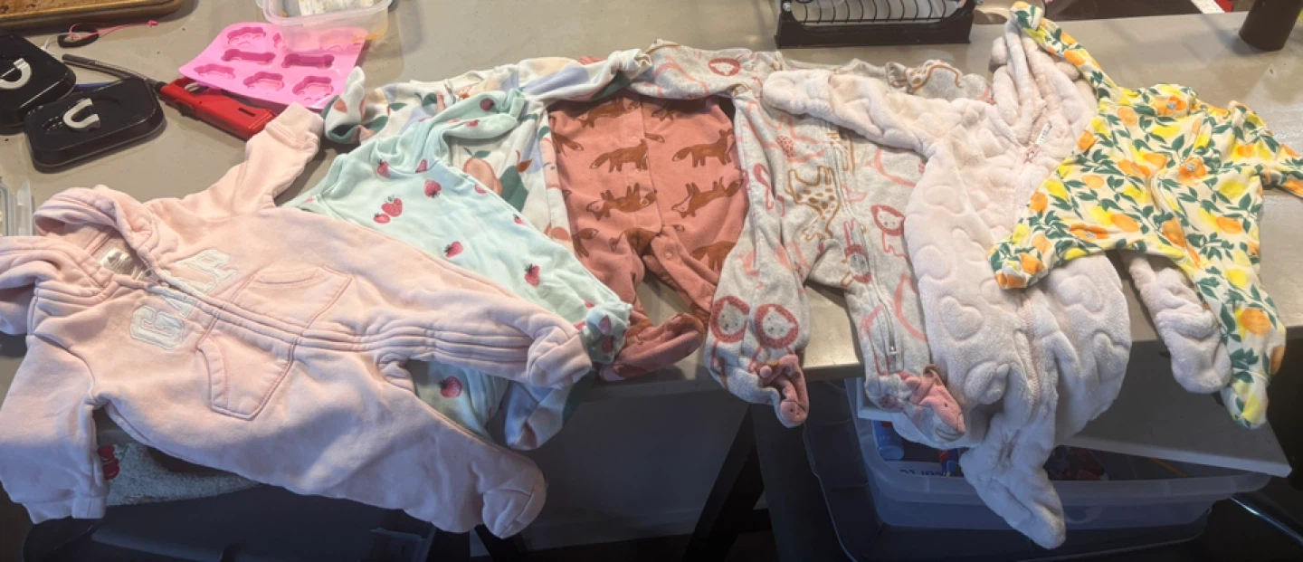Baby Sleepers Bundle - Carter's, Gap, and Others