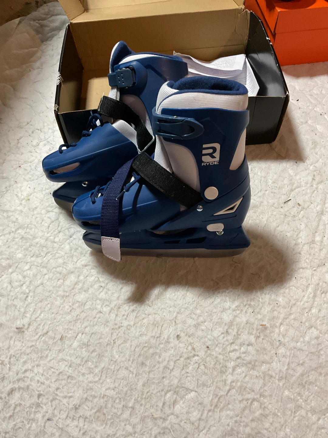 Ryde Adjustable Ice Skates - Blue - photo 2