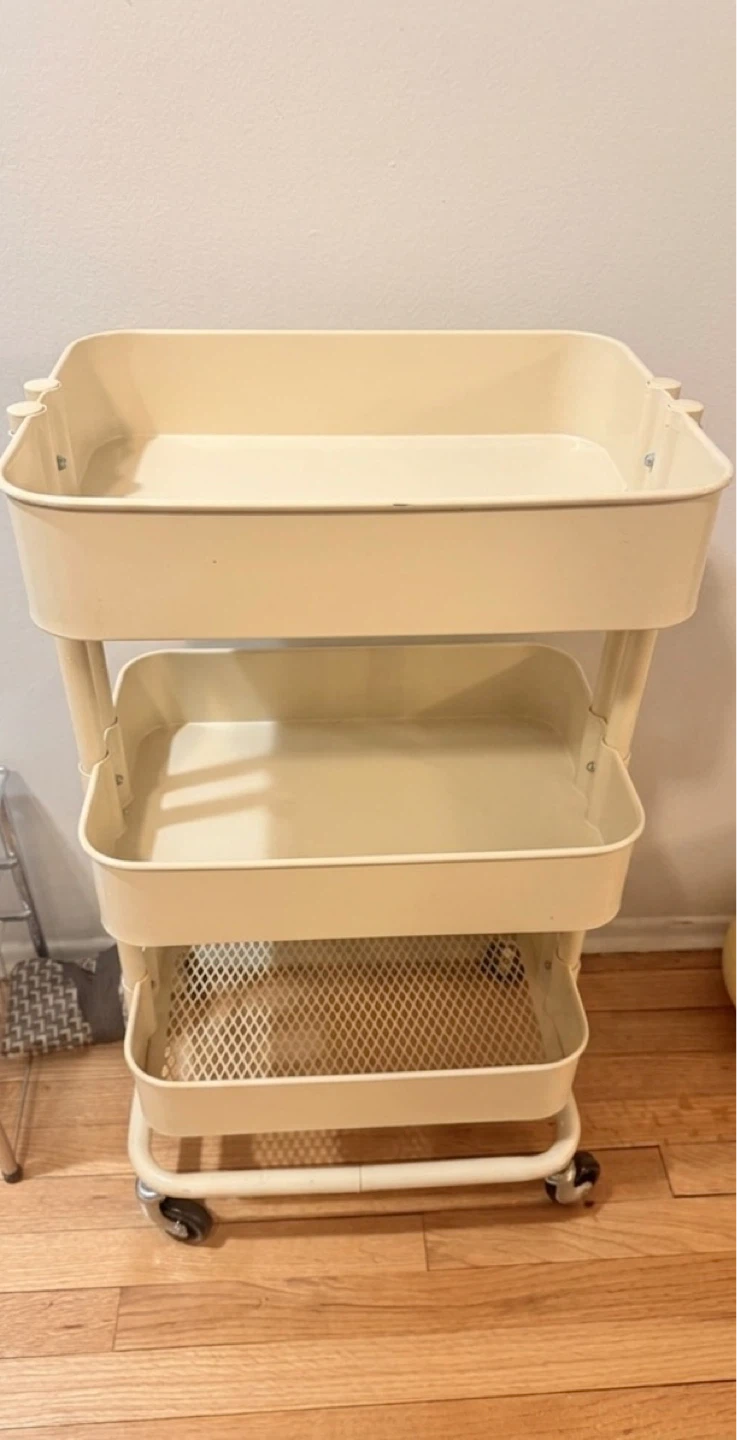 IKEA Kitchen Utility Cart – Rolling & Space-Saving