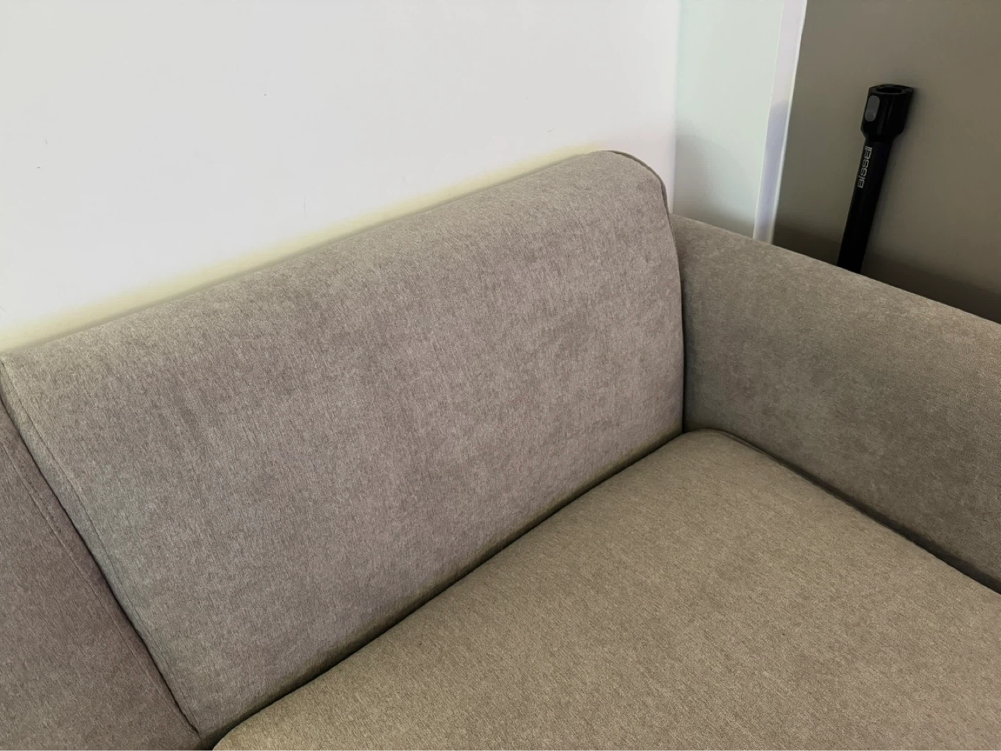 Structube Beige 3-Seater Sofa/Couch - photo 5