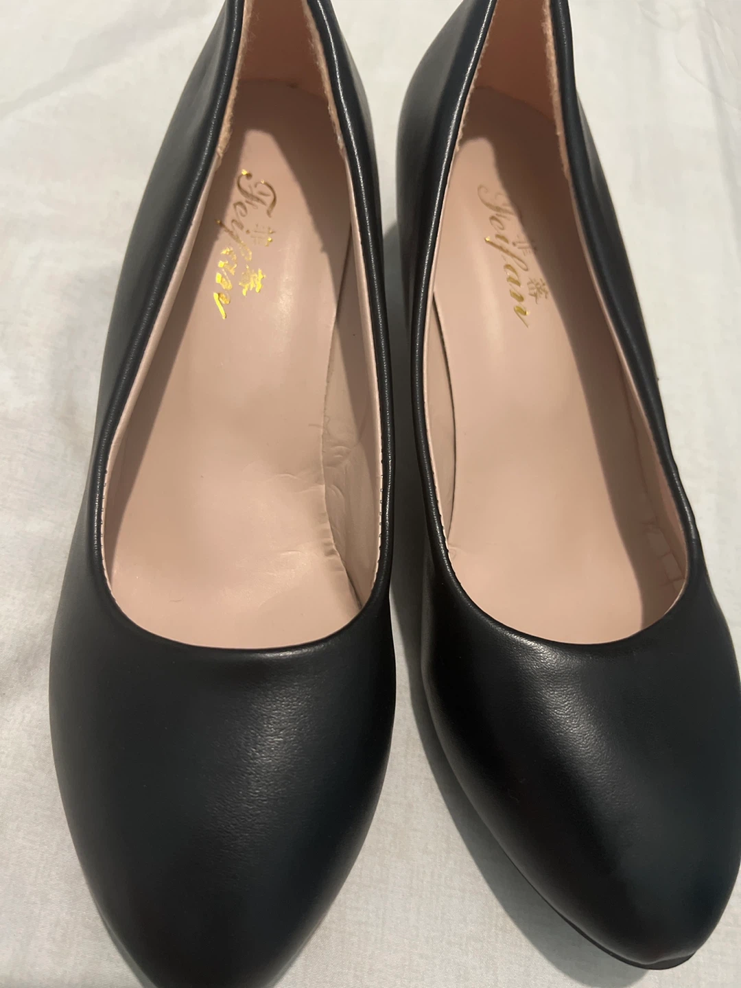 Feiyan Women's Black Pumps - Size 41