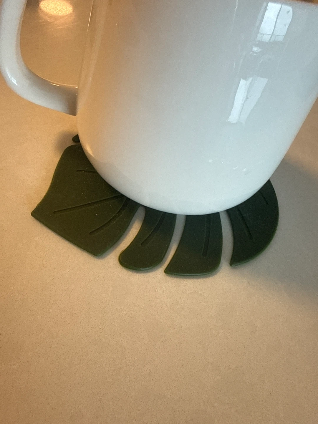 Monstera Leaf Coasters (Set of 2) - photo 2